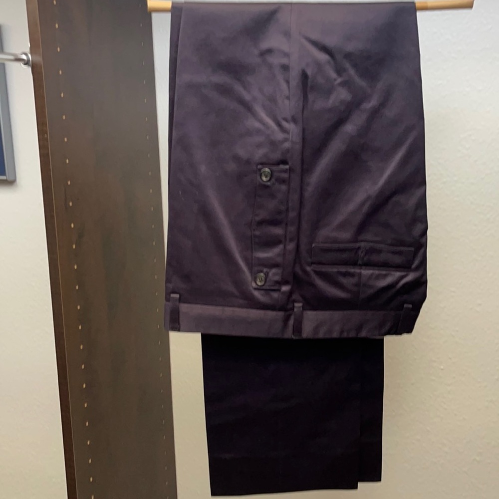 Men’s Burberry dress slacks, navy Blue 34w